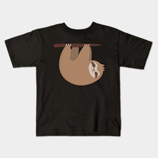 Cute and Kawaii Hanging Sloth T-Shirt Kids T-Shirt